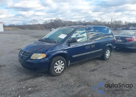 2006 Dodge Grand Caravan Se из США, поврежденный, VIN 1D4GP24R06B604758